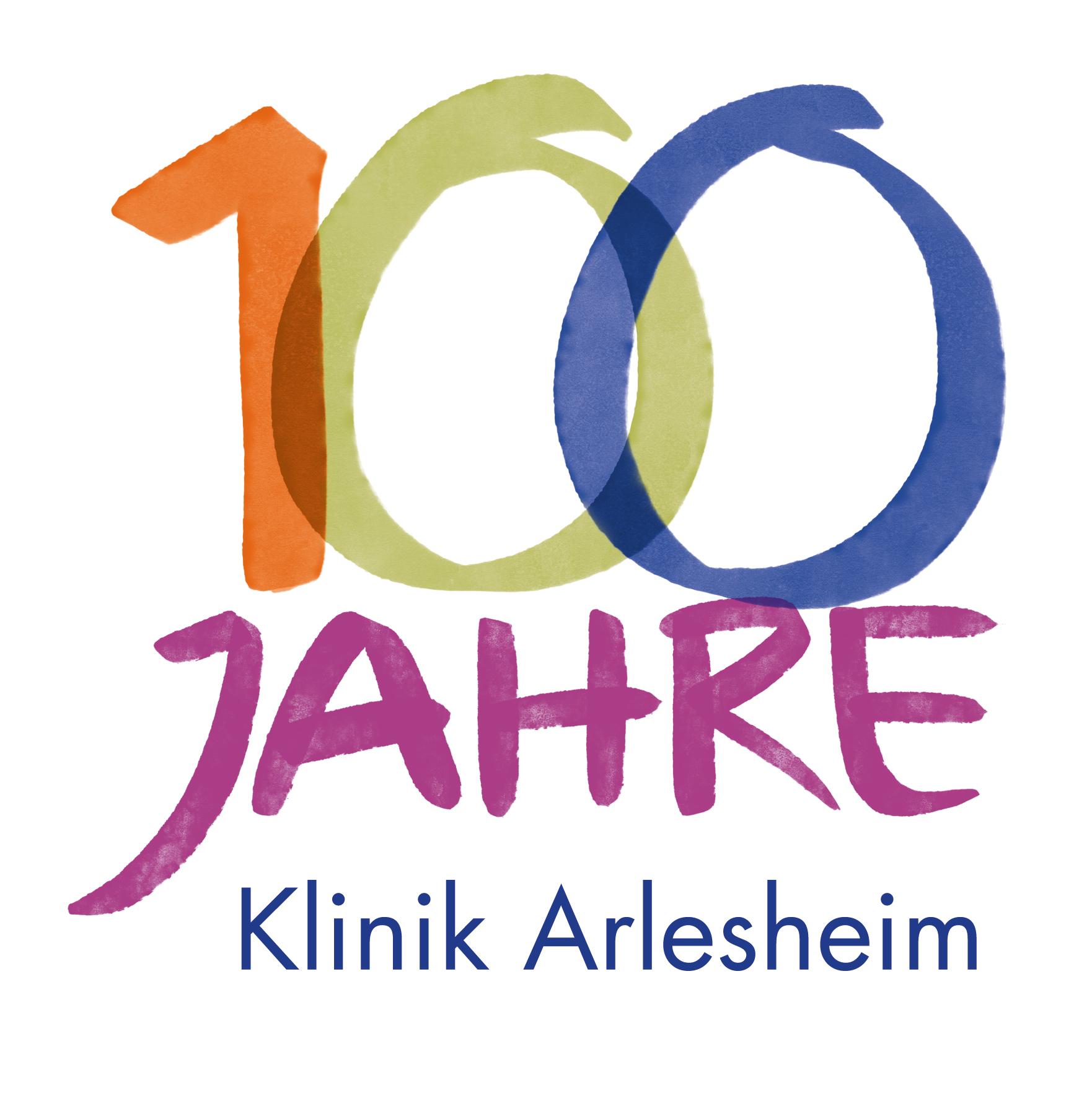 Logo Klinik Arlesheim 100 Jahre