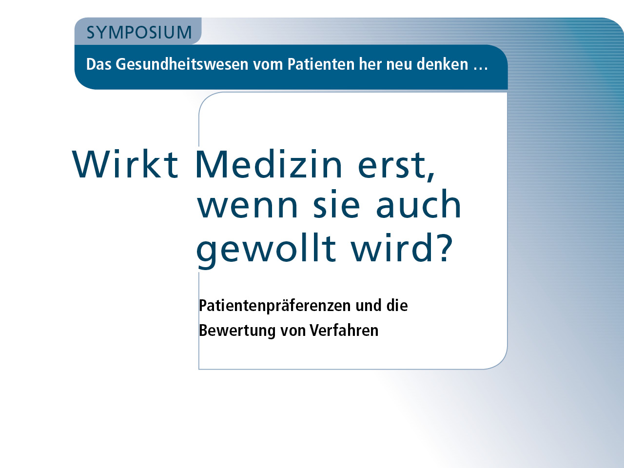 Patientenpraeferenz Symposium Logo 2014